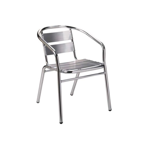 Aluminium arm chair