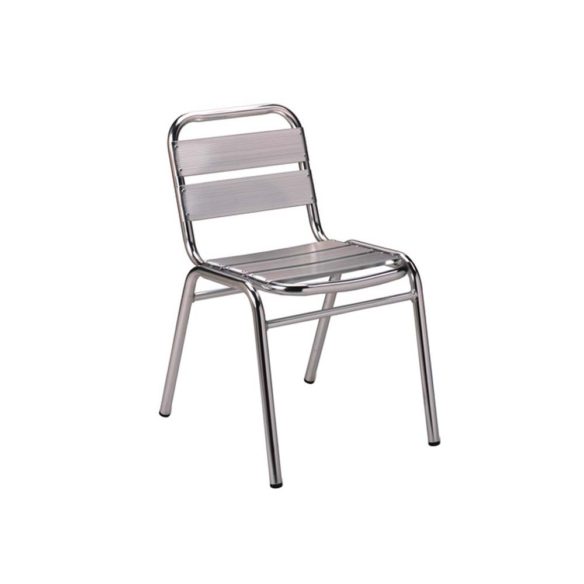 Aluminium side chair