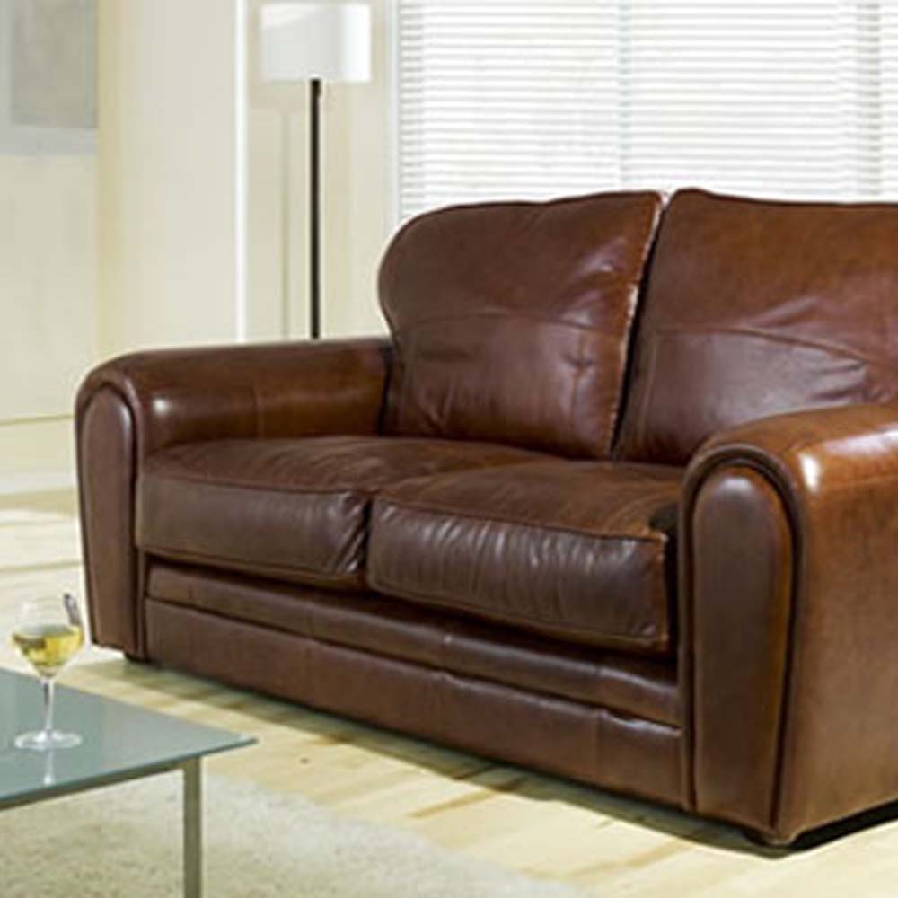 Chicago Deep Sofa Forest Contract, Leather Upholstery Chicago