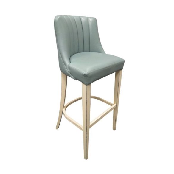 Naomi Fluted Bar Stool