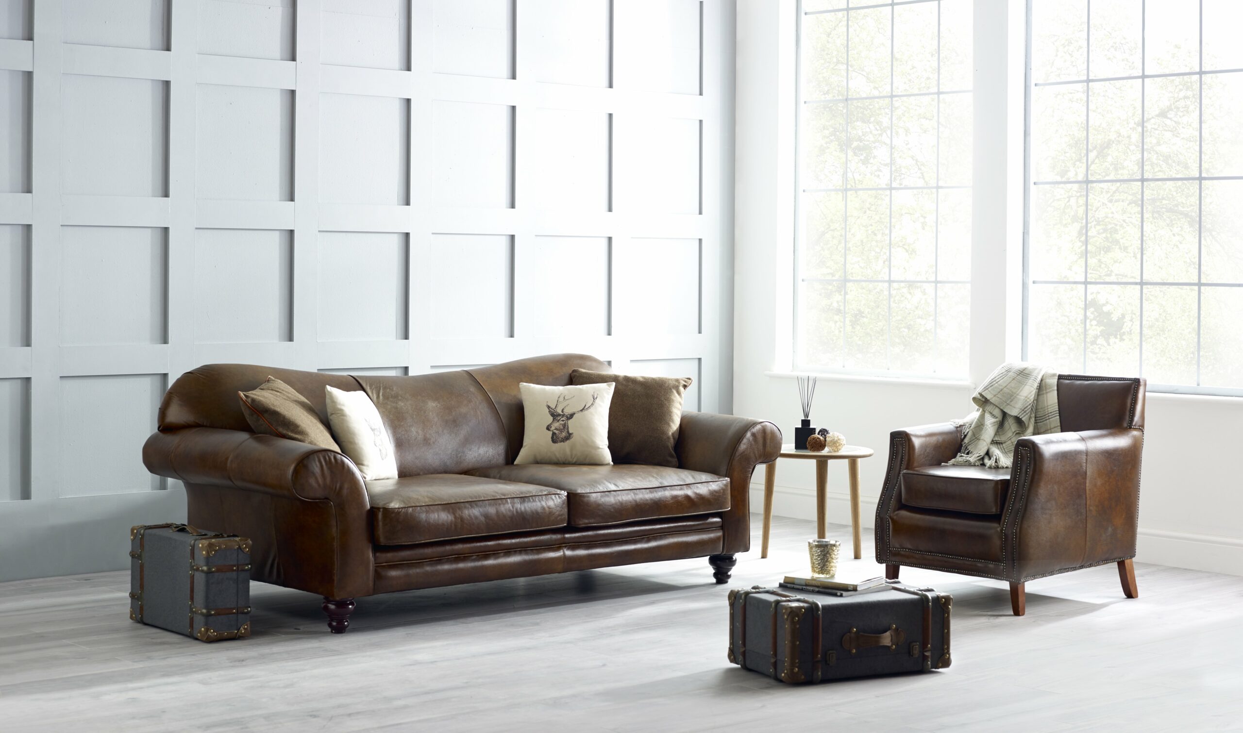 St Charles Classic Studded Sofa - Image 2