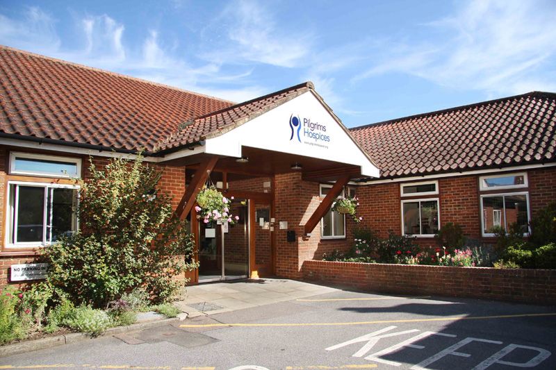 Hospice Front Entrance