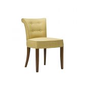 Pearl buttoned Side Chair