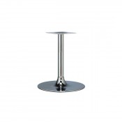 Trumpet Chrome Dining Table Base