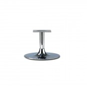 Trumpet Large Chrome Coffee Table Base